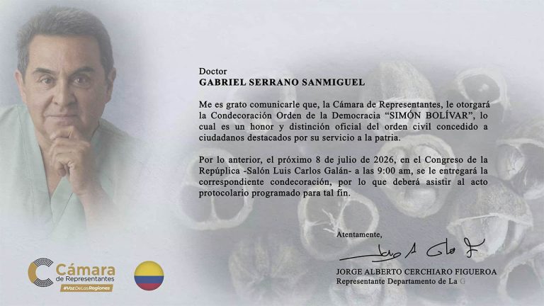 Orden de la Democracia Simón Bolivar